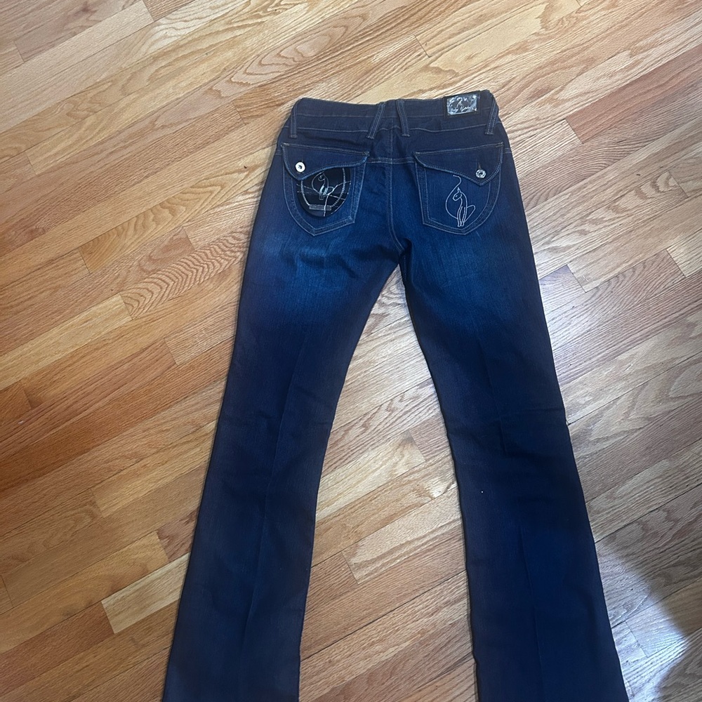 Baby Phat Dark Blue Boot Cut Jeans